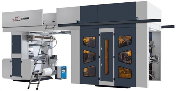 六色高速半伺服衛星式柔版印刷機